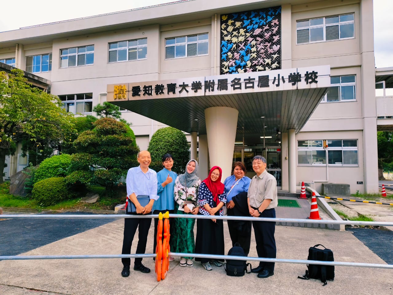 Mengunjungi Sekolah SD di Nagoya Dan Melakukan Kerjasama